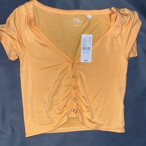 Orange Women’s Crop Top